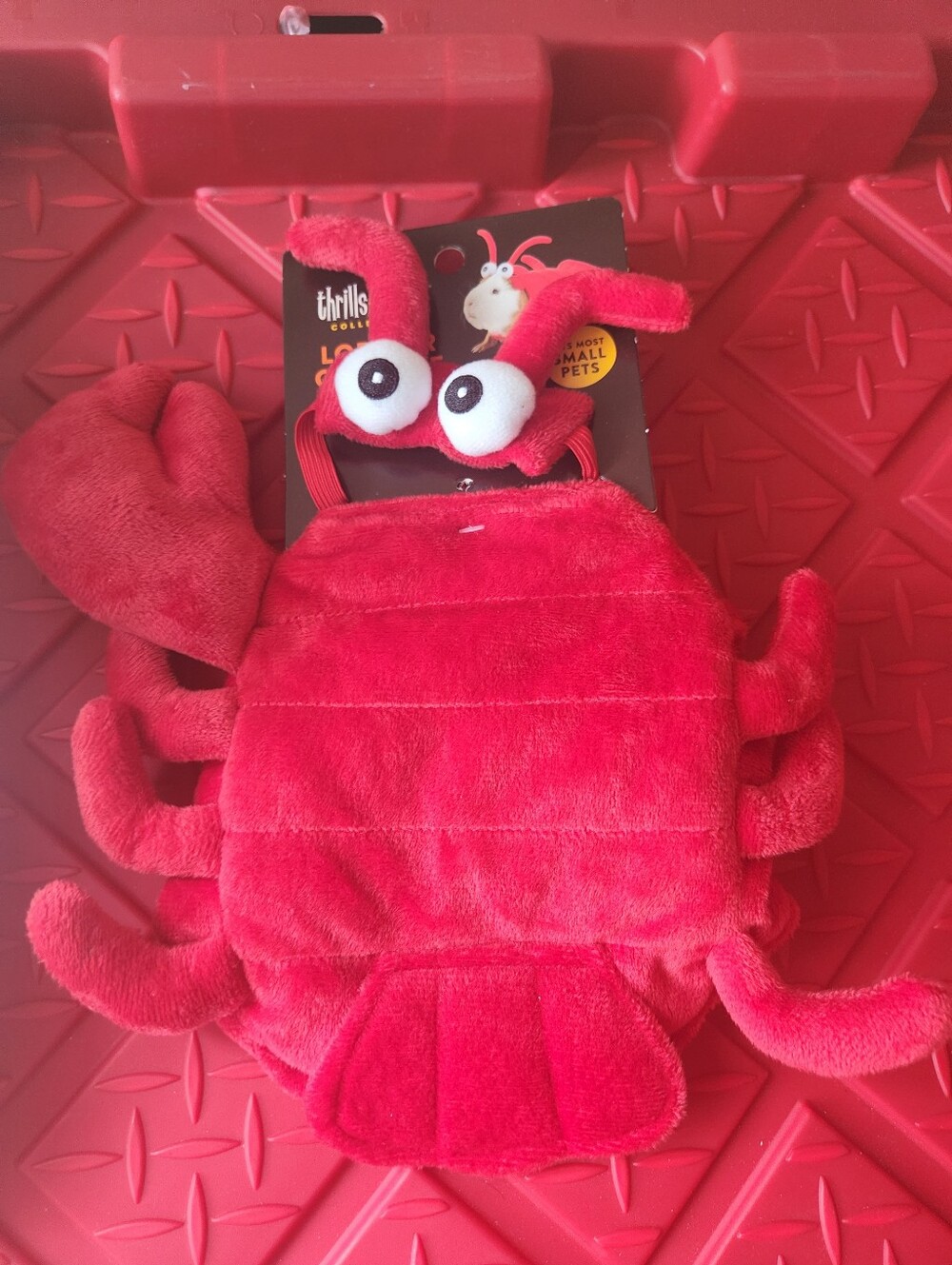 NWT Guinea Pig Lobster costume for small animals Pets